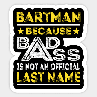 BARTMAN Sticker